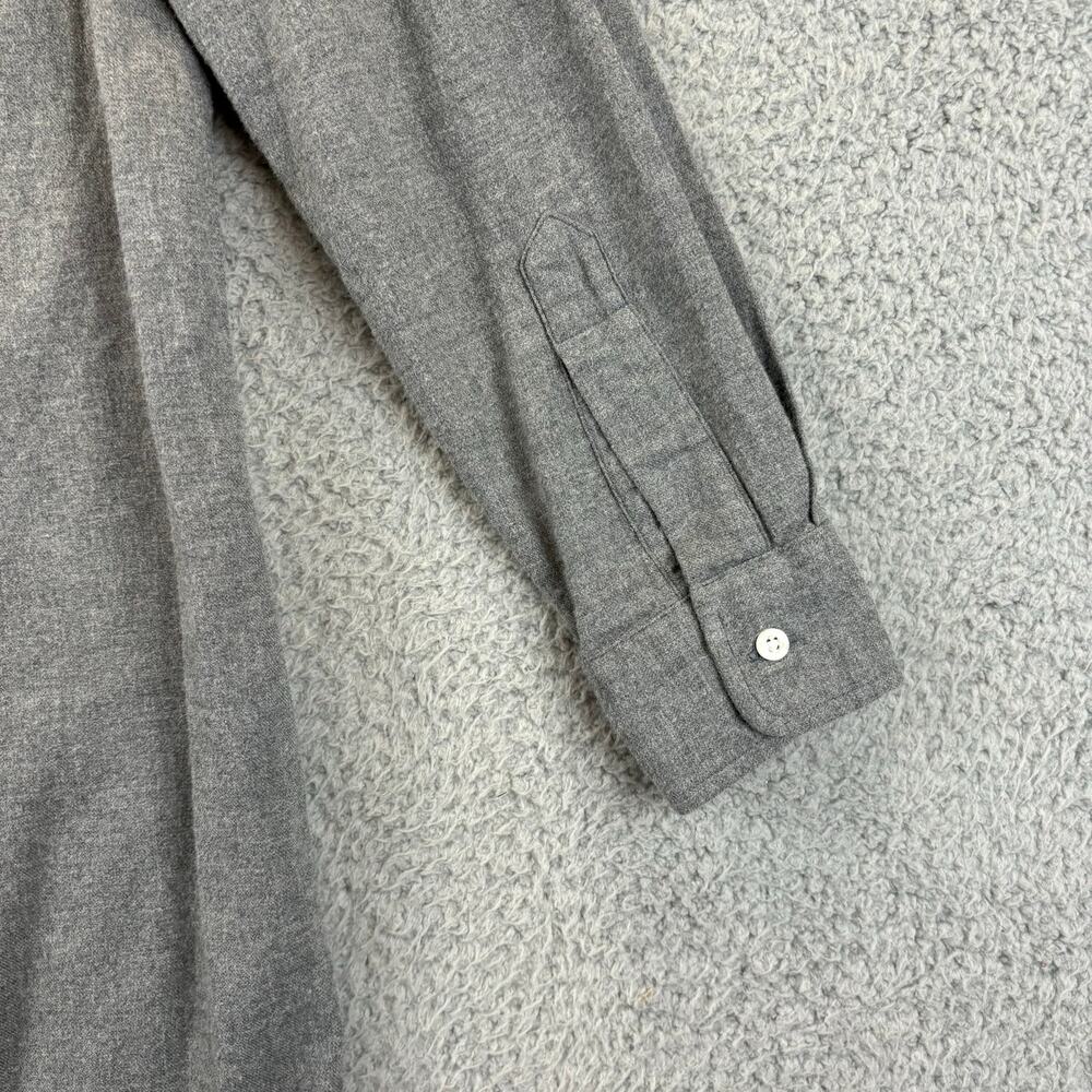 Grayson The Hero Midi Dress Small Flannel Lagenlook Cozy Cabin Casual Gray - Picture 11 of 13